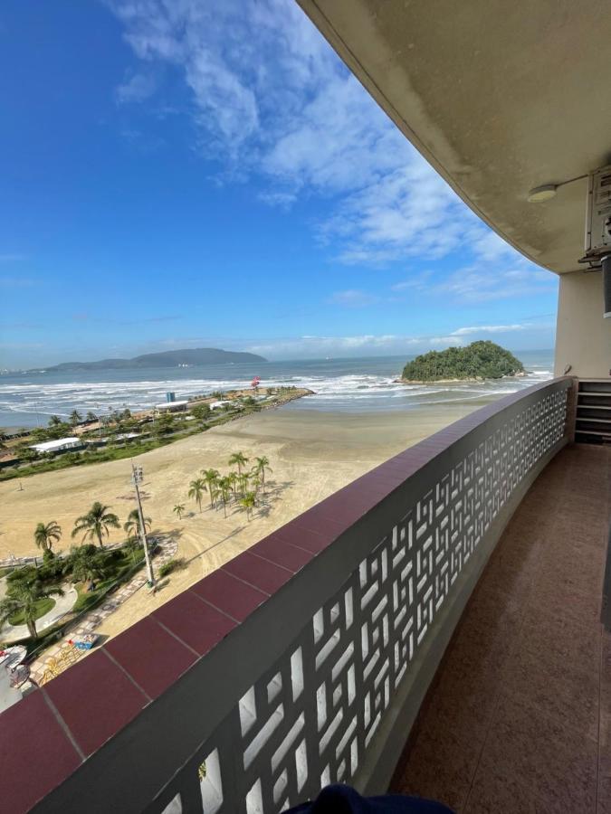Pe Na Areia Em Santos! Que Vista Mar! Apartment Сантос Екстериор снимка