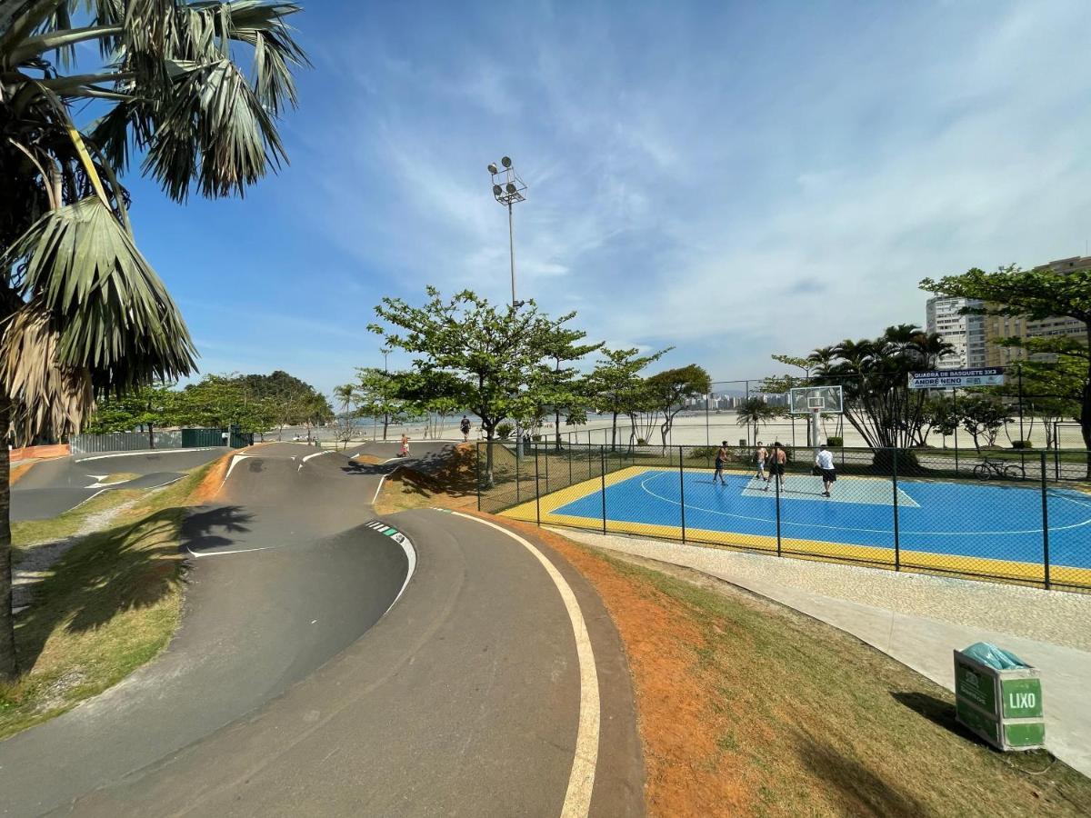Pe Na Areia Em Santos! Que Vista Mar! Apartment Сантос Екстериор снимка