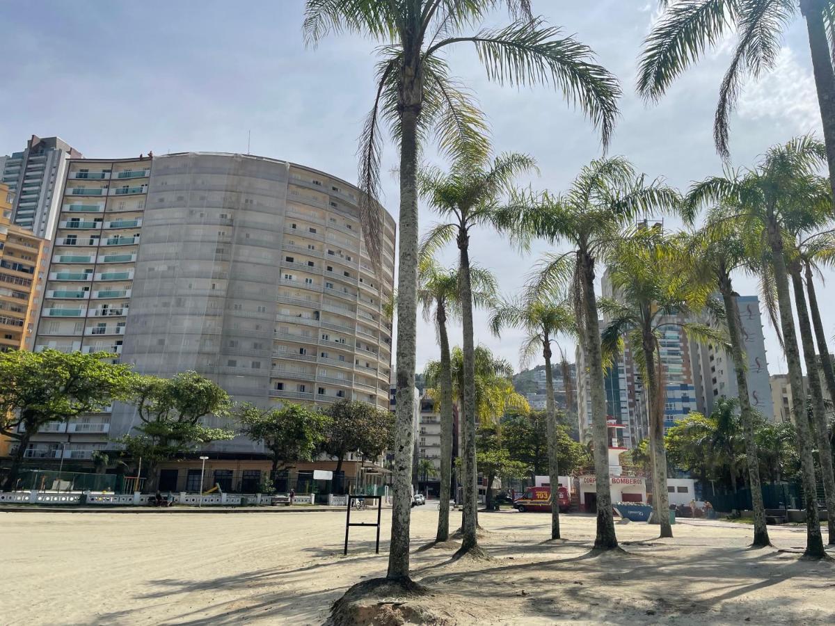 Pe Na Areia Em Santos! Que Vista Mar! Apartment Сантос Екстериор снимка