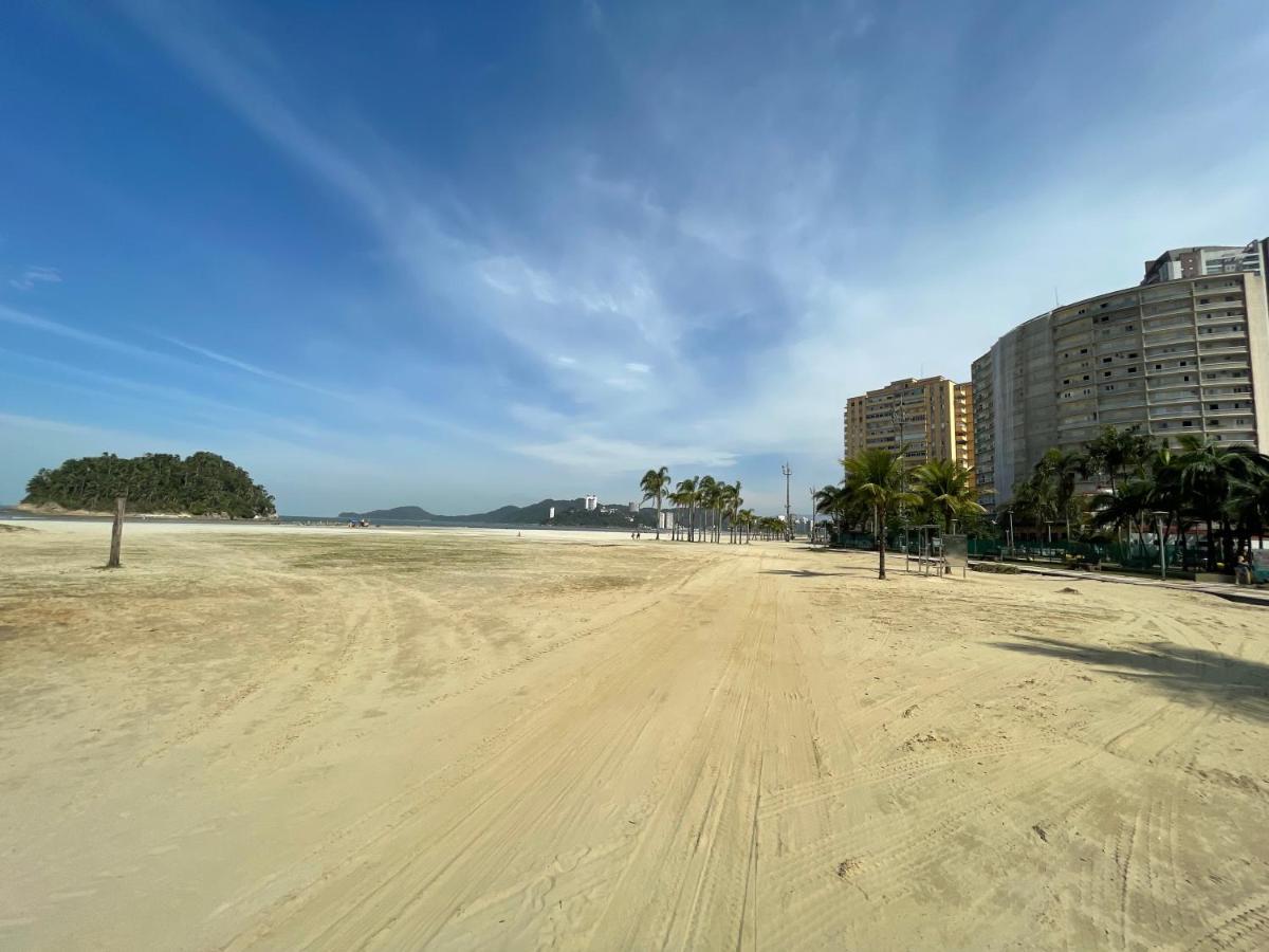 Pe Na Areia Em Santos! Que Vista Mar! Apartment Сантос Екстериор снимка