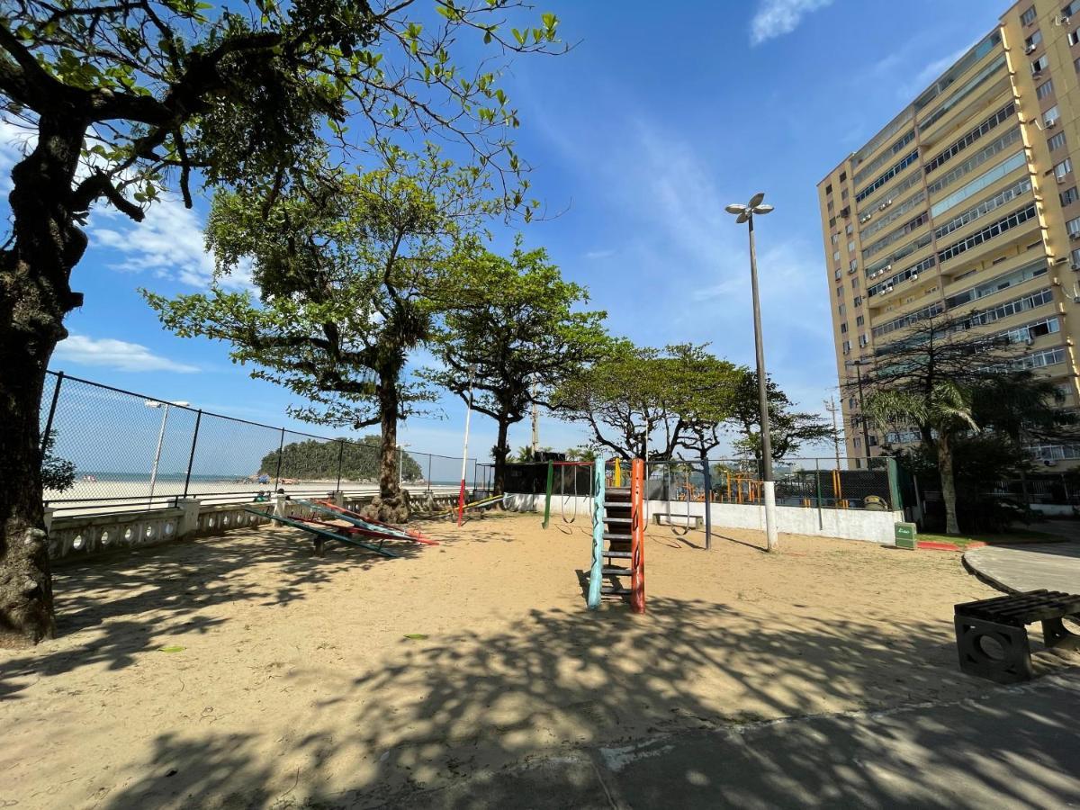 Pe Na Areia Em Santos! Que Vista Mar! Apartment Сантос Екстериор снимка