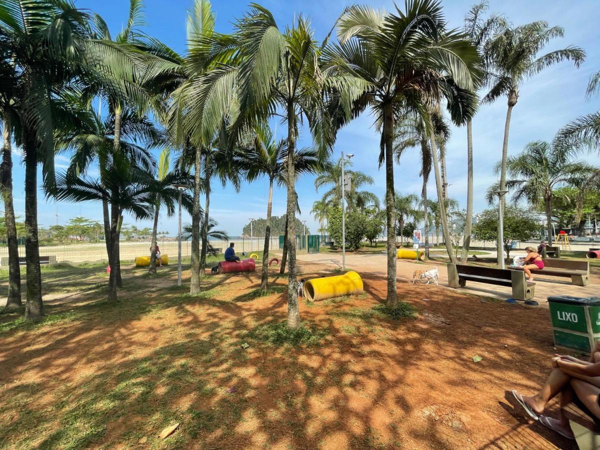 Pe Na Areia Em Santos! Que Vista Mar! Apartment Сантос Екстериор снимка