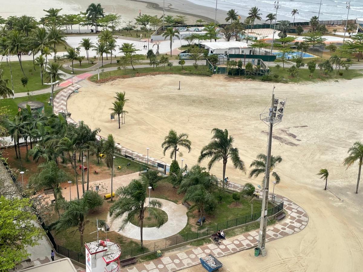 Pe Na Areia Em Santos! Que Vista Mar! Apartment Сантос Екстериор снимка